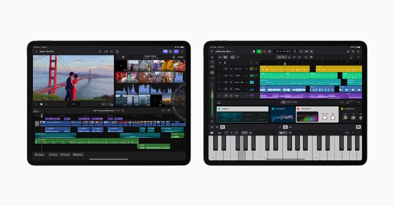 Apple 发布 iPad 版 Final Cut Pro 与 Logic Pro