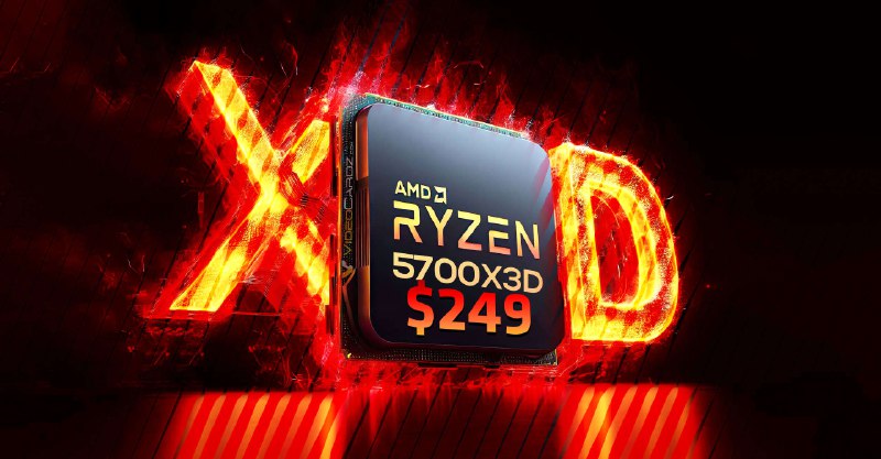 AMD Ryzen 7 5700X3D CPU launches at $249 on January 31, AM4 platform gets a 2024 update - VideoCardz.com