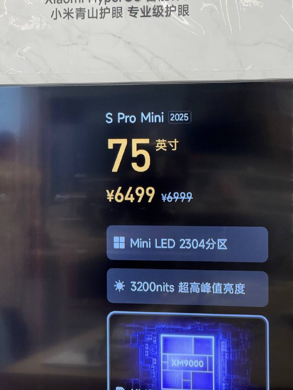 咪咪也有属于自己的 Pro Mini（不知道为什么线下展机画面是 Mini 而不是 Mini LED）