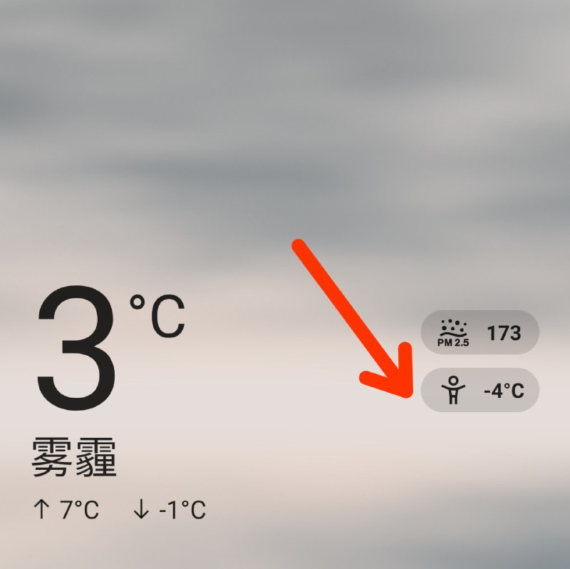 体感温度过于离谱