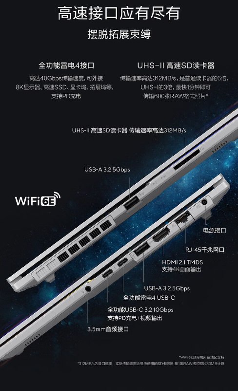 Ultra 9 首发电脑？ASUS Vivobook Pro 15 OLED（N6506）即将上市Ultra 9 185H 4060 16+1TB ¥8499华硕祖传 15.6 16:9 2880x1620 120Hz OLED 带色域切换内存是 8GB 板载 + 8GB SO-DIMM双 M.2 22805MP Webcam 带物理隐私遮挡带 IR75Wh 200W 电源 1.8kg 19.5-20.5mmCPU + GPU 总散热能力 125W支持独显直连（但是 NV 最新驱动的混合模式性能损失好像很小了？）金属 A 面
