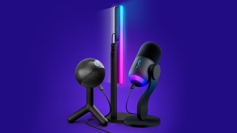 罗技发了两个麦克风和一个灯：Yeti GX RGB 动圈麦 $159.99