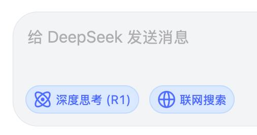 我也可以同时开 R1 和联网搜索了