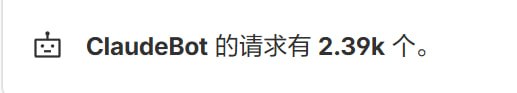 本频道现已加入 Claude 训练资源（最近 24 小时就有 2400 次的请求吗 👊