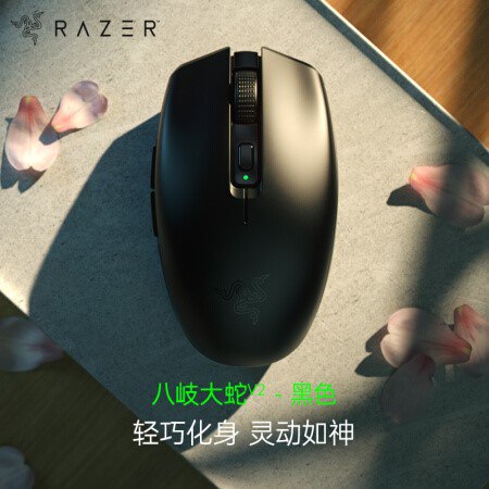 🐍的新无线游戏小鼠，60g（不装电池）双模，5 号或 7 号电池首发￥399：