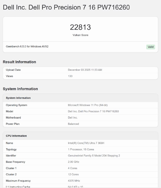 Dell Pro Precision 7 16 可还行