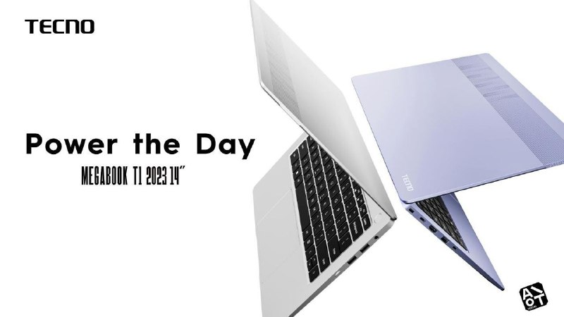传音一口气发布了两款笔记本产品：TECNO MEGABOOK T1 2023 14inch75Wh 1.39kg比 15.6 寸的款式电池更大，重量更轻，键盘也不一样，但官方还没有给 Spec，IFA 展台的标签谁去拍一拍？TECNO MEGABOOK S1 Dazzling Edition搭载光致变色机身，S1 本身是一台 13 代 P28 的中高端轻薄本
