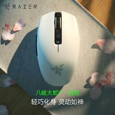 🐍的新无线游戏小鼠，60g（不装电池）双模，5 号或 7 号电池首发￥399：